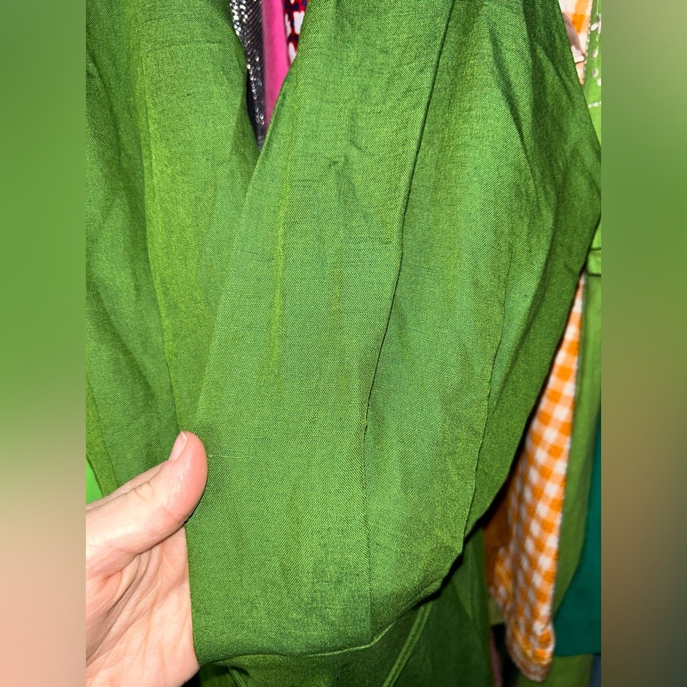 ZARA Green Backless Dress - Picture 8 of 11